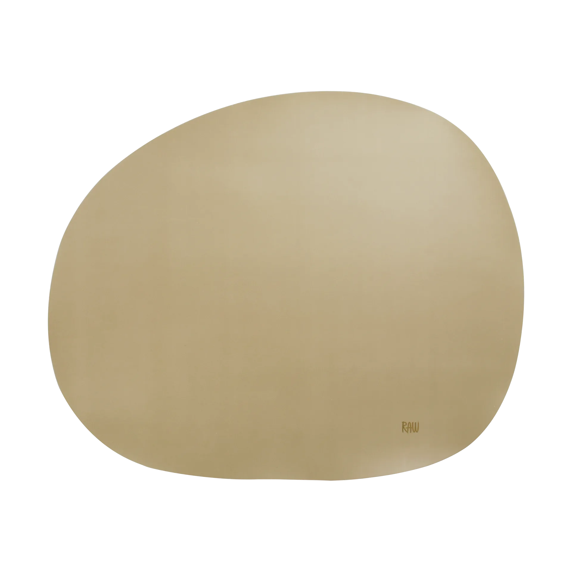 Aida Raw creative dækkeserviet silikone 41x33,5 cm Beige