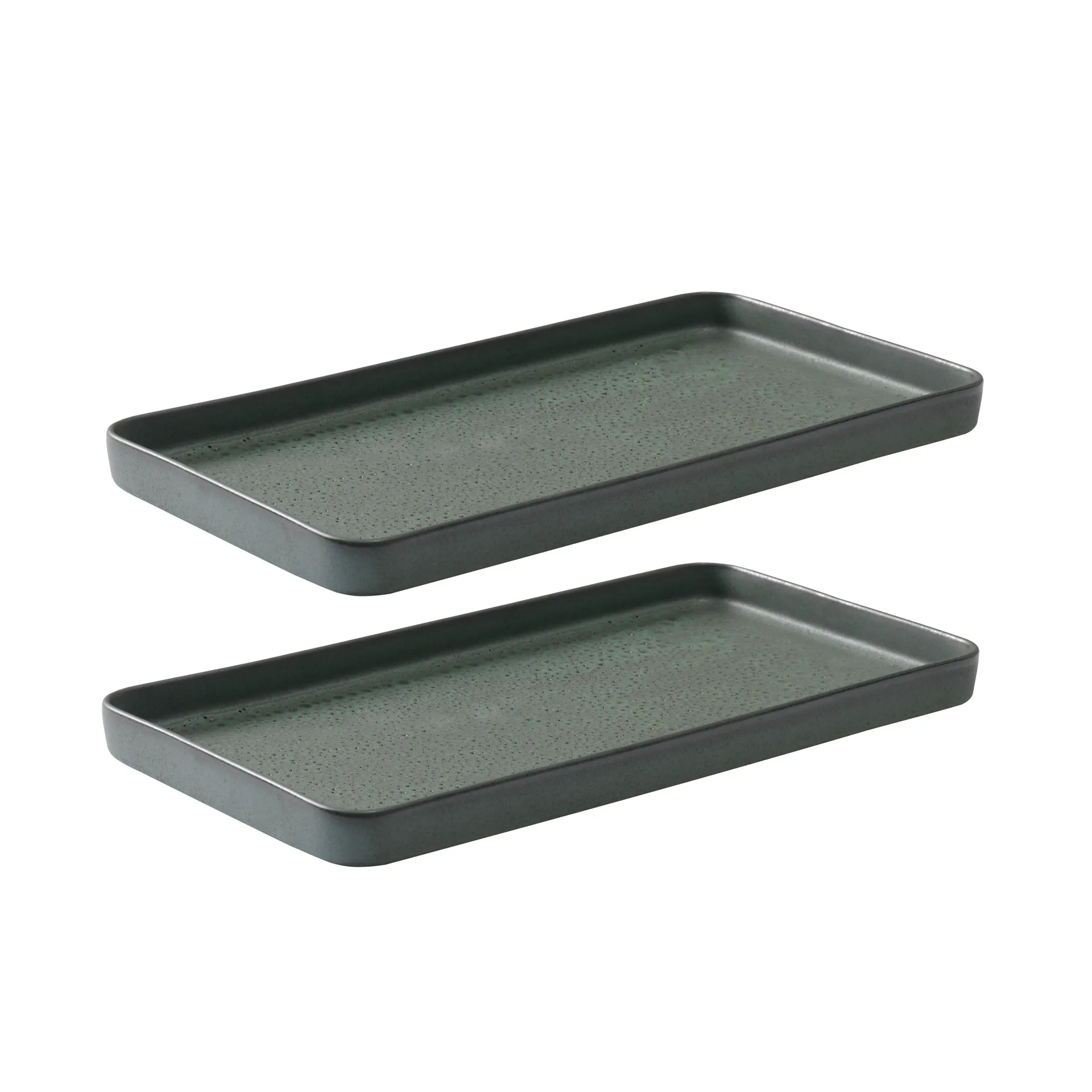 Aida Raw fat 18x34 cm 2-pack Northern green