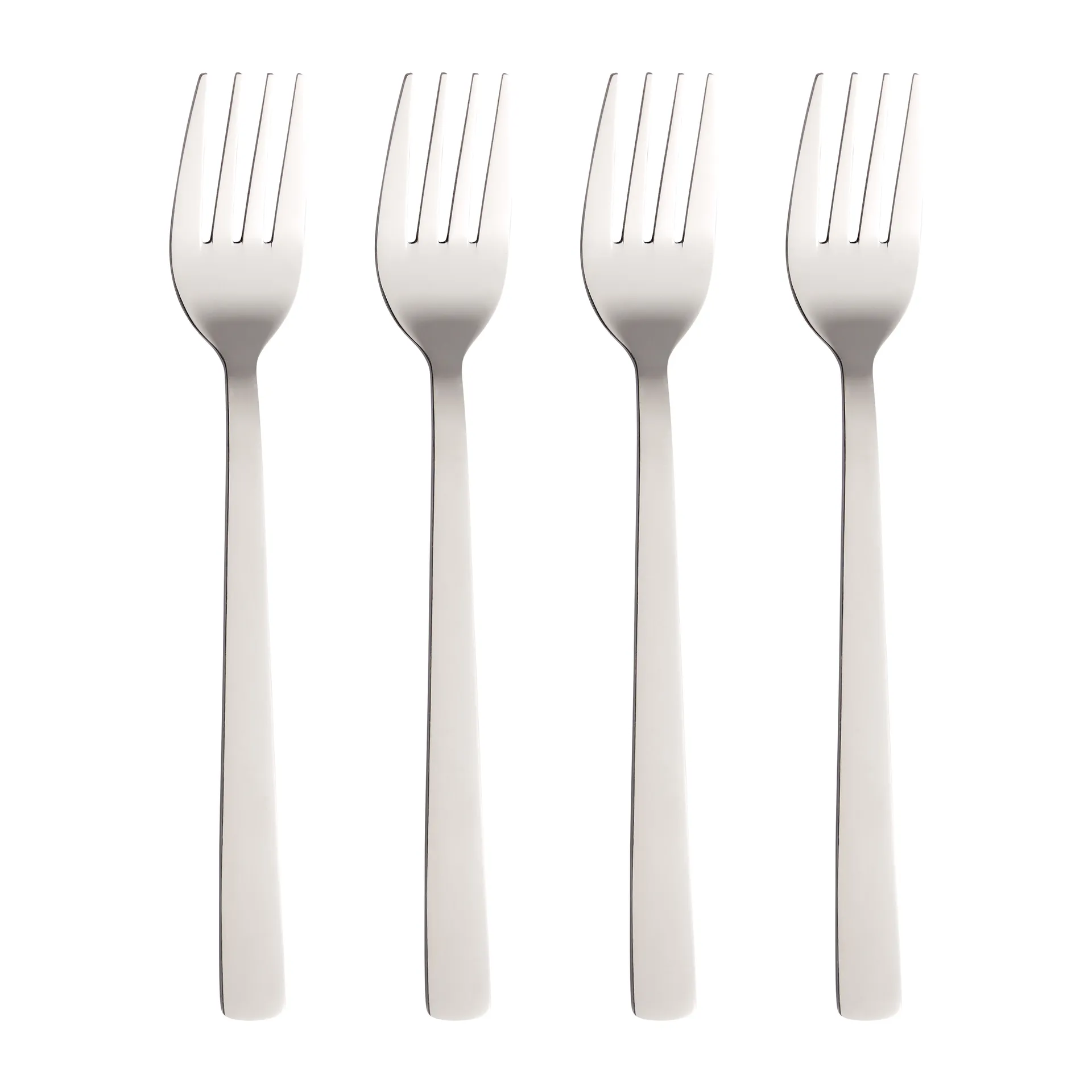 Aida Raw gaffel 4-pak Rustfrit stål