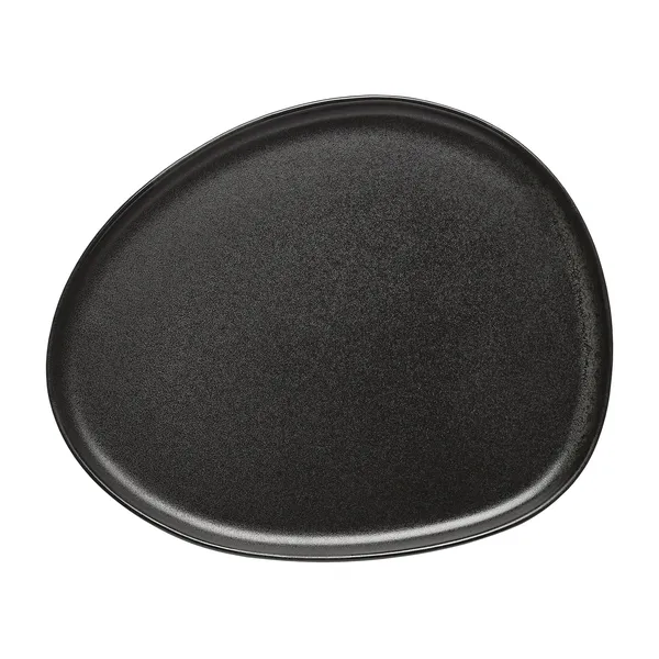 Raw Organic lunchtallrik 24x21 cm, Titanium