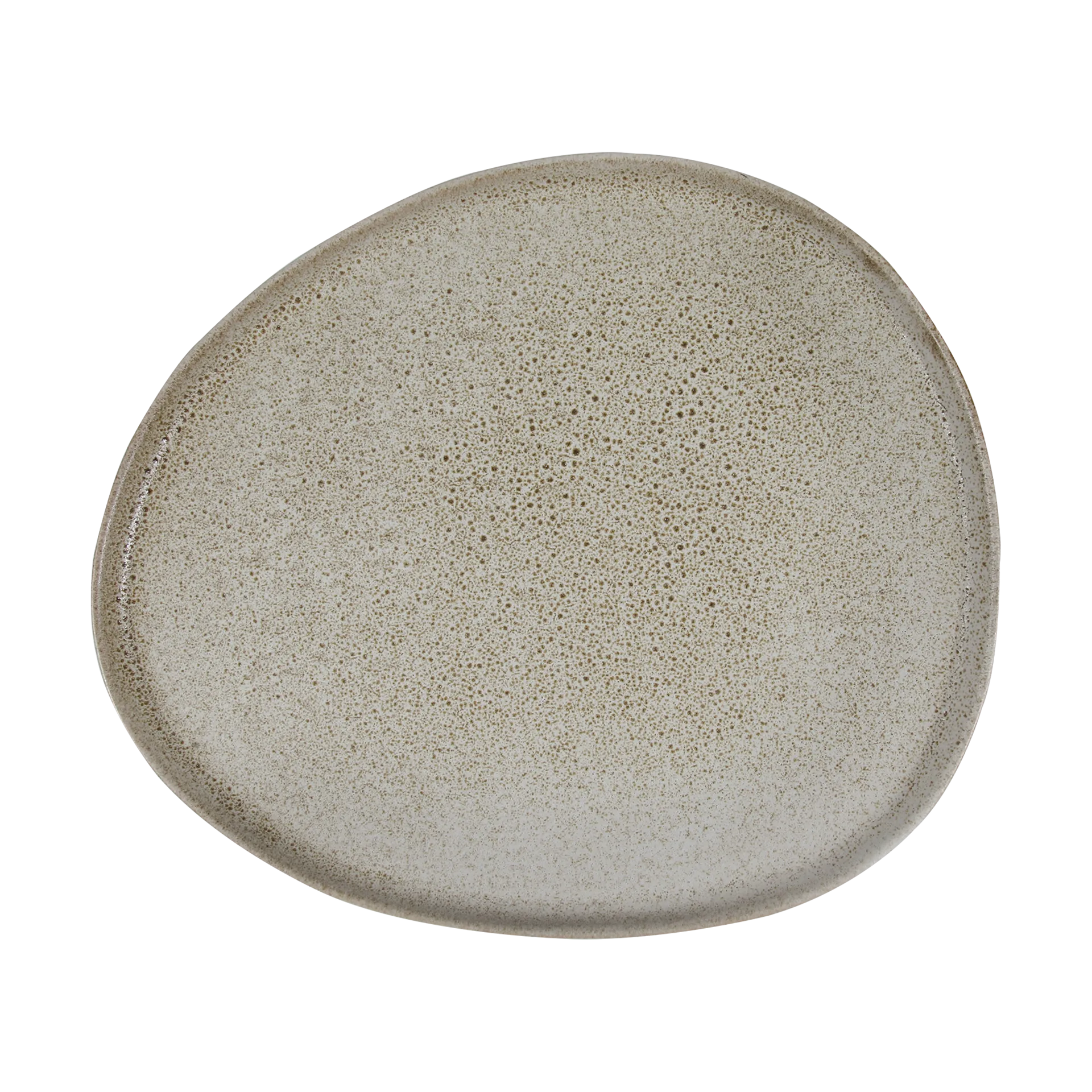 Aida Raw Organic tallrik 29x25 cm Sandy beige