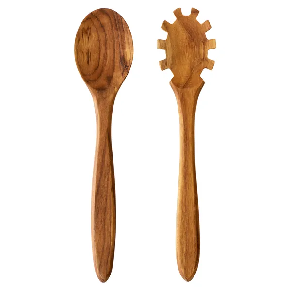 Raw salladsbestick 2 delar teak