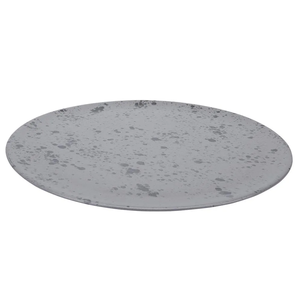 Aida Raw serveringsfat &Oslash; 34 cm gr&aring; med prickar