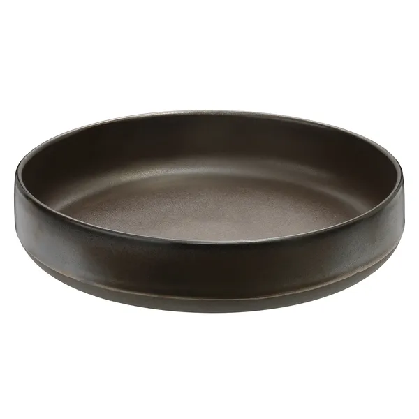 Raw serveringsskål rå kant Ø30 cm, Metallic