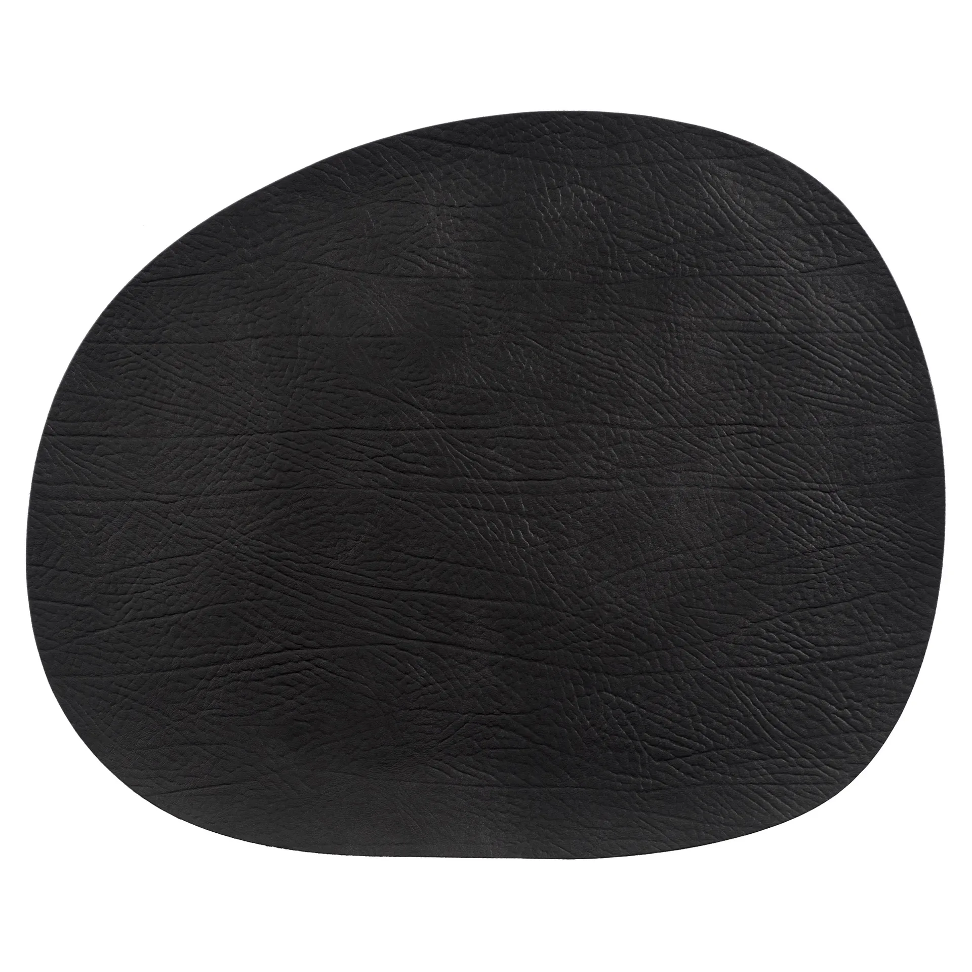 Aida Set de table Raw cuir Black buffalo (noir)