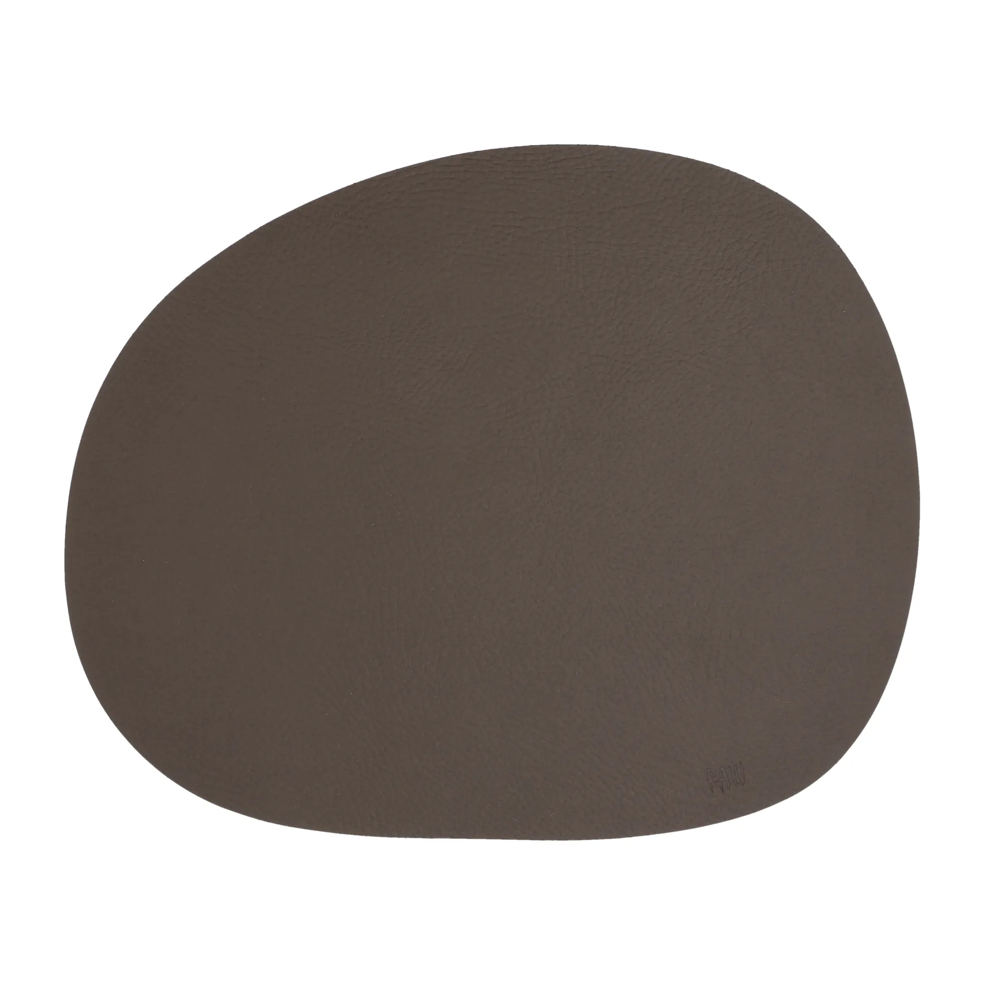 Aida Set de table Raw cuir Brown buffalo (brun)