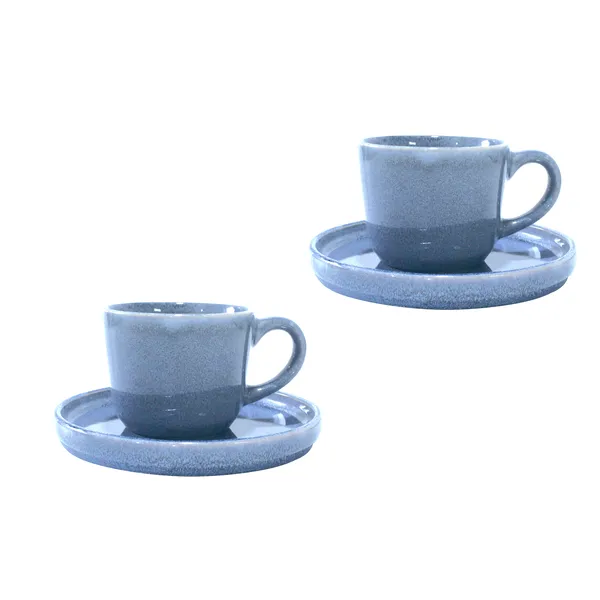 Søholm Sonja kopp med fat 2-pack