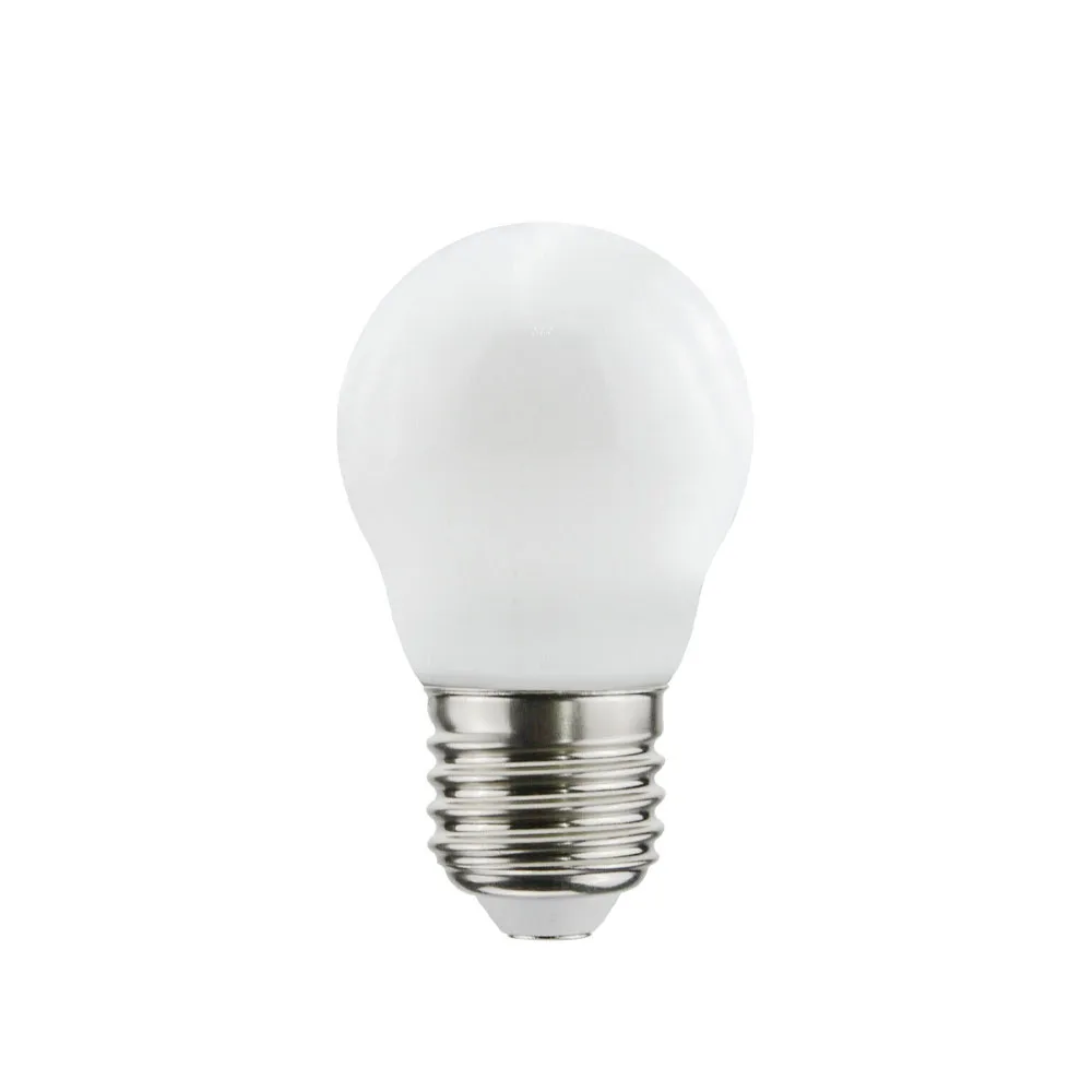 Airam Airam Filament LED dim to warm-globe E27 lyskilde opal, p45 e27, 5w