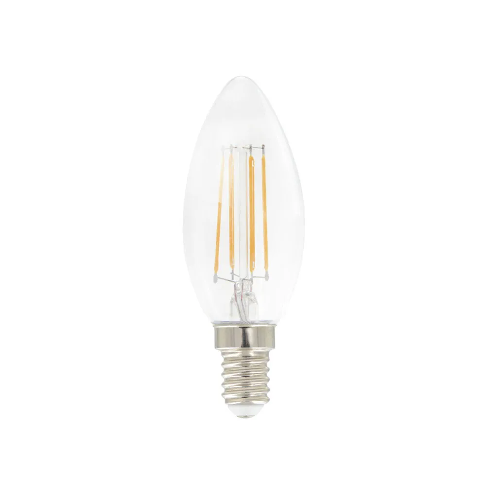 Airam Airam Filament LED kronelys lyskilde klar, med hukommelse e14, 5w