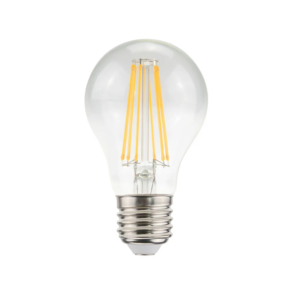 Airam Ampoule Airam Filament LED E27 Clair, dimmable, 2700K 806lm 7W