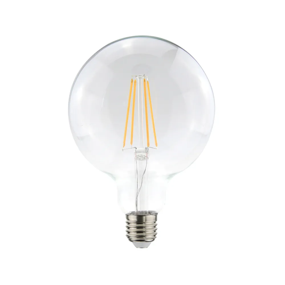 Airam Ampoule Airam Filament LED-glob 125mm Klar-dimbar-4-filament e27-5w