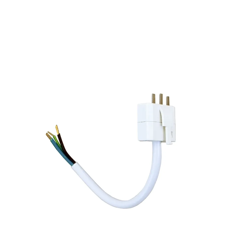 Airam Interrupteur de lampe DCL blanc, avec fil