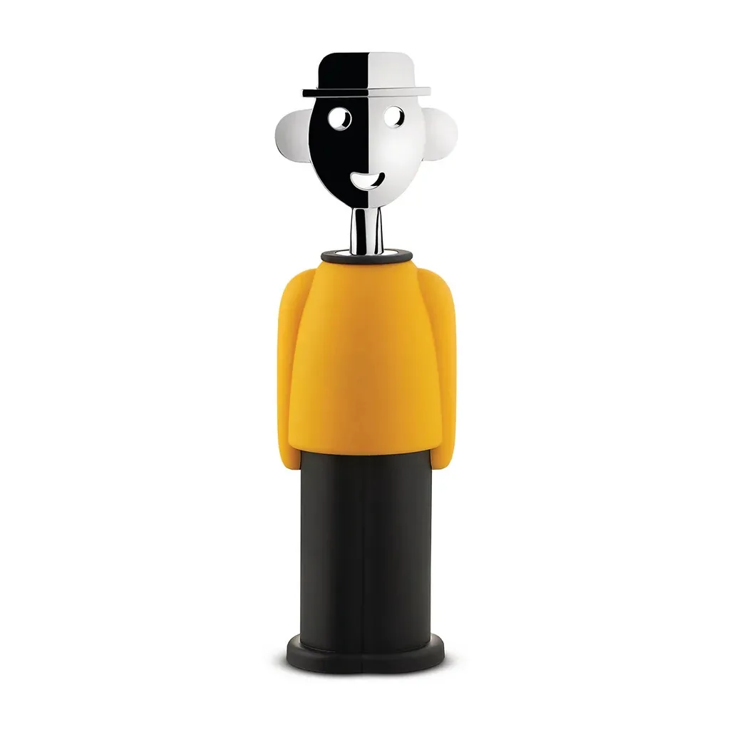 Alessi Alessandro M. proptrækker Gul/Sort