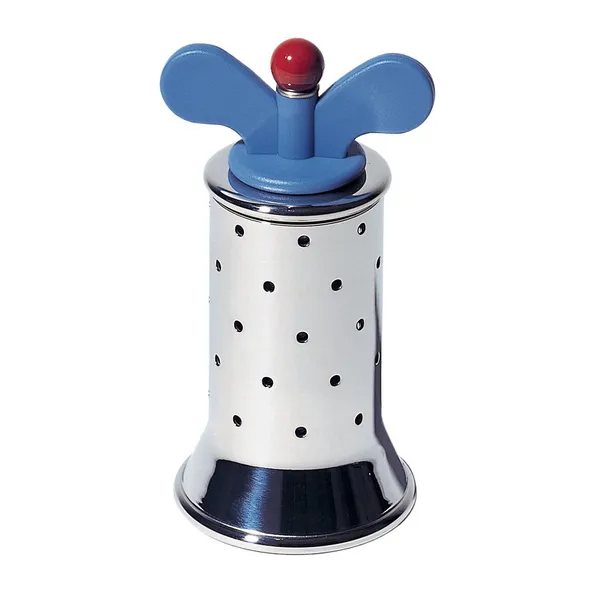 Alessi pepparkvarn, blå-rostfritt stål