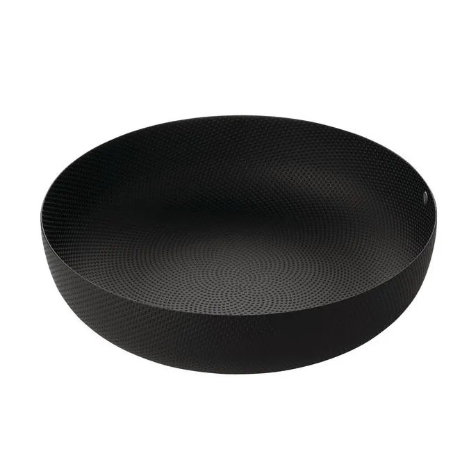 Alessi Alessi serveringssk&aring;l svart 24 cm