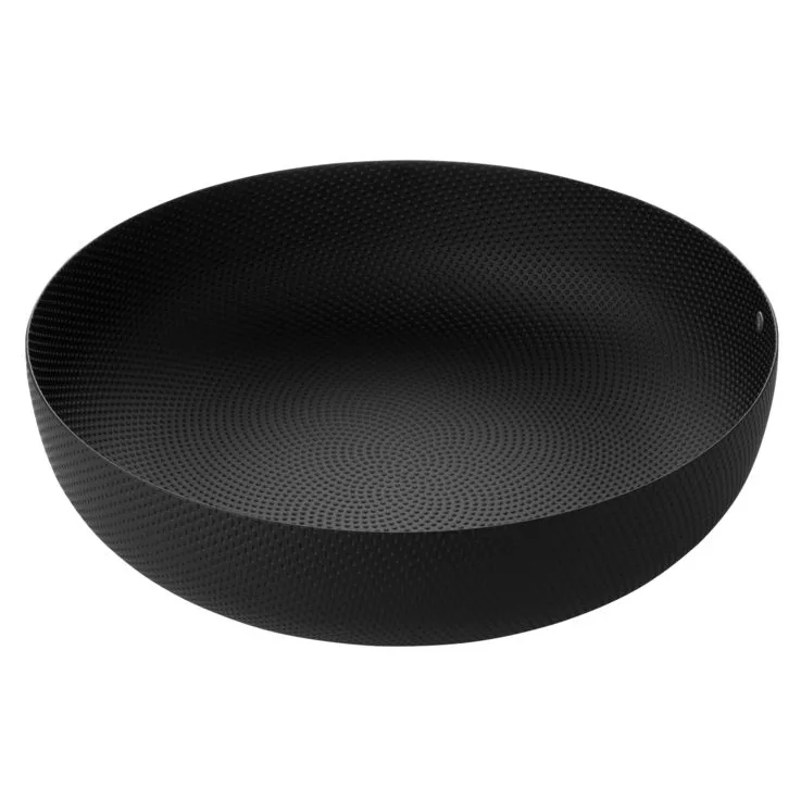 Alessi Alessi serveringssk&aring;l svart 29 cm