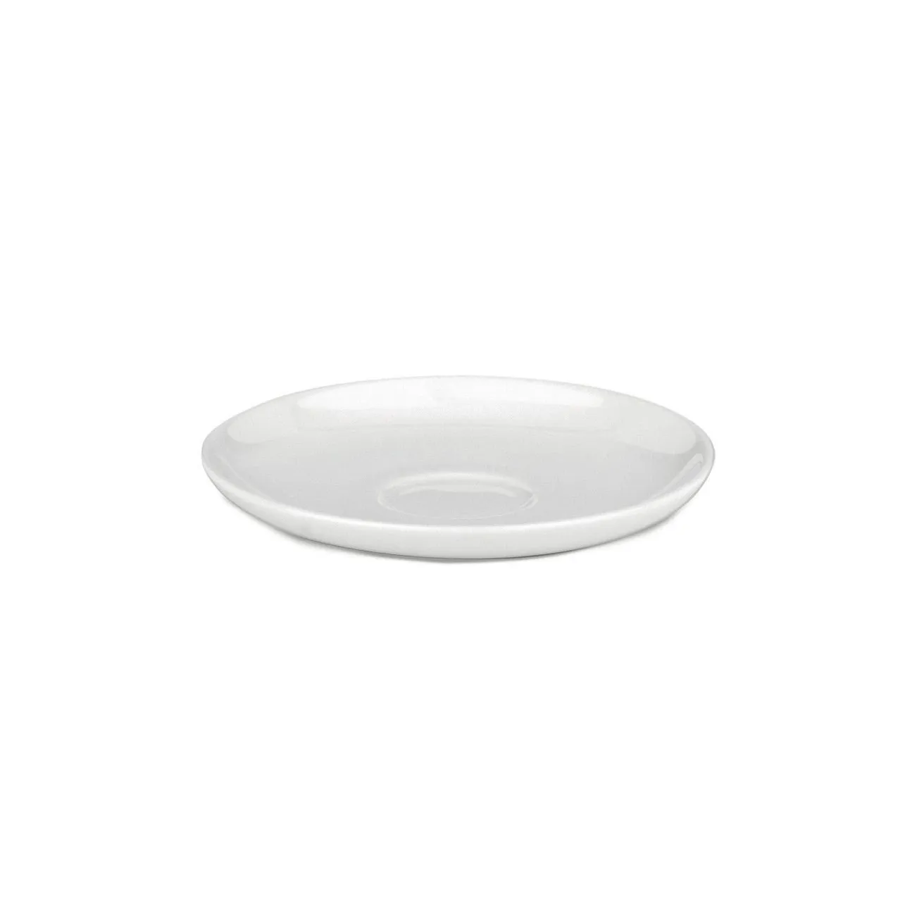 Alessi All-time schotel voor mokkakop Ø 12 cm Wit