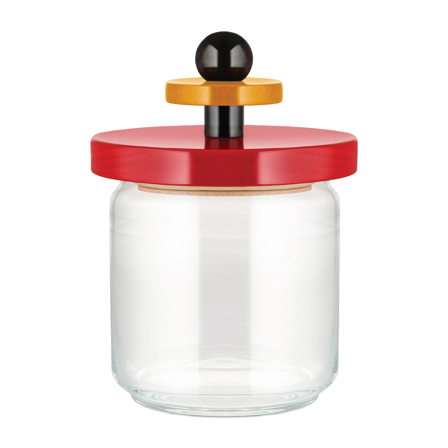 Alessi Bocal de rangement Twergi 0,75 L Rouge