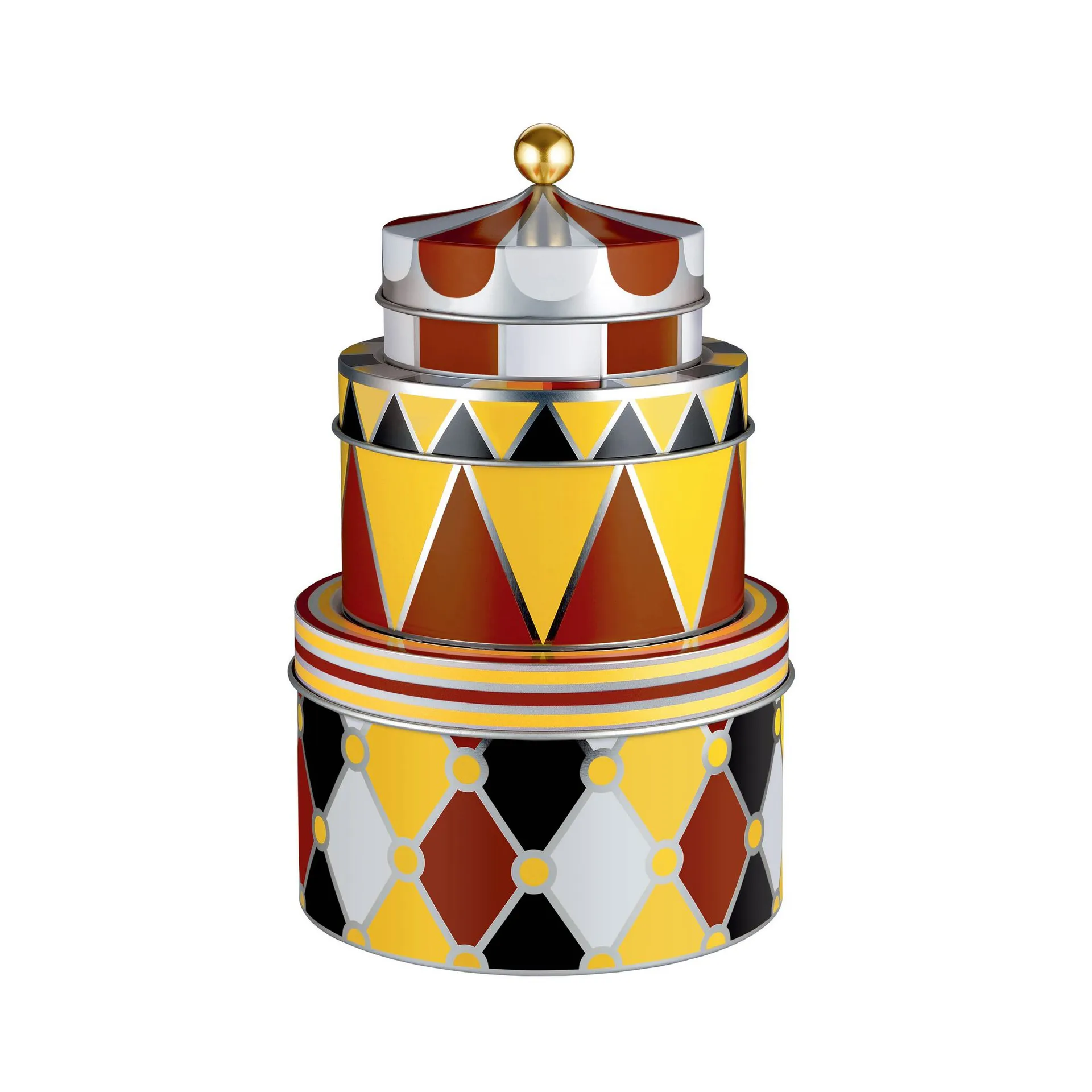 Alessi Boîte de rangement Circus lot de 3