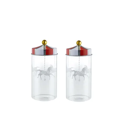 Circus Kryddburk 14 cl 5x12 cm 2-pack, Glas