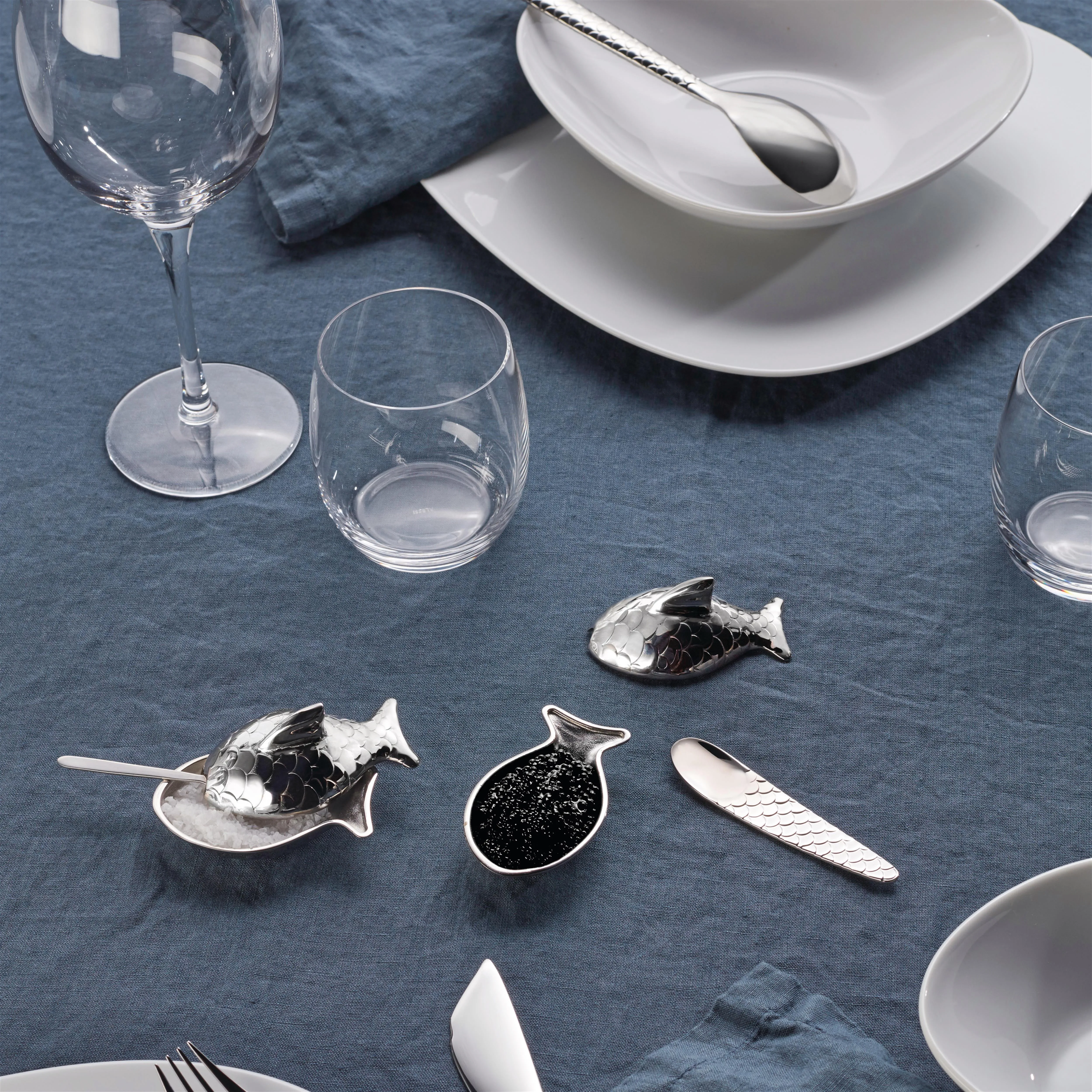 Colombina fish salt cellar from Alessi - NordicNest.com