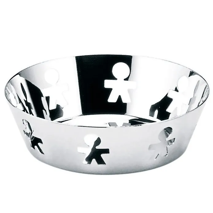 Alessi Coupelle Girotondo acier inoxydable