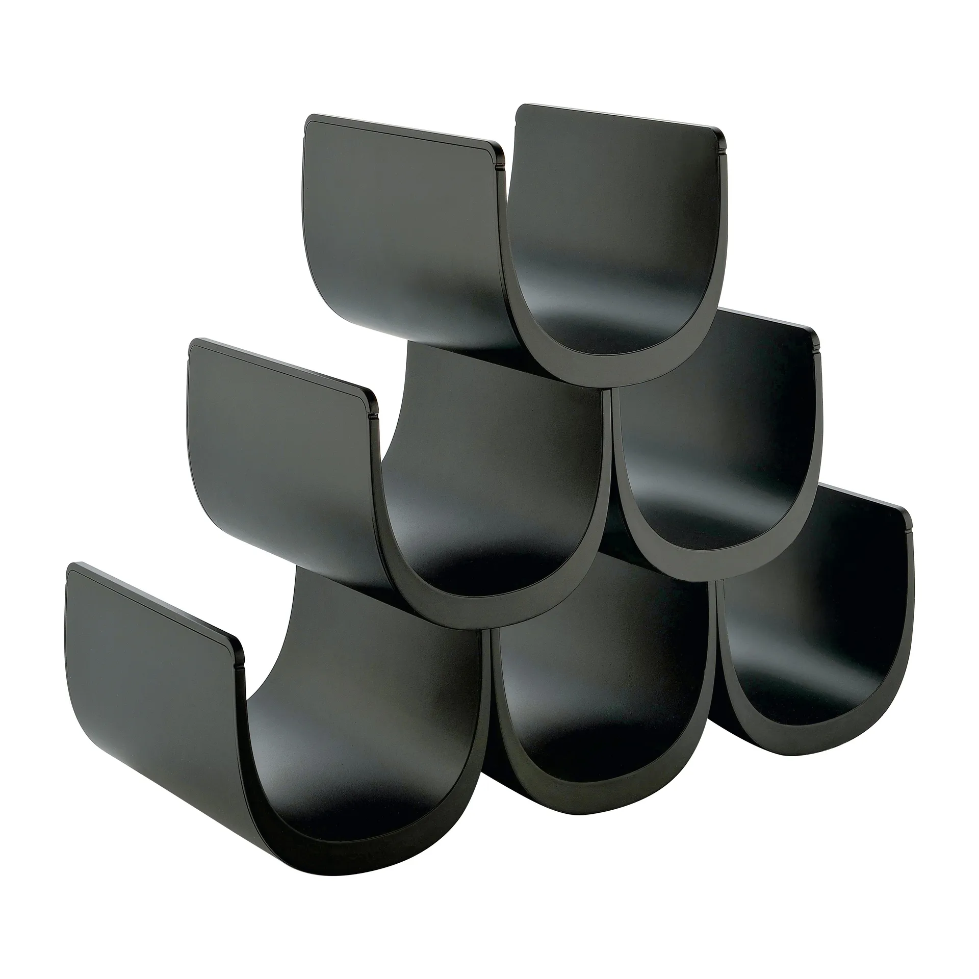 Alessi Étagère à vin Noè Noir