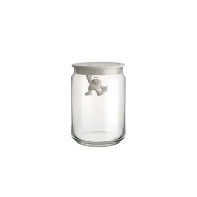 Gianni glasburk med lock 90 cl 10,5x15 cm