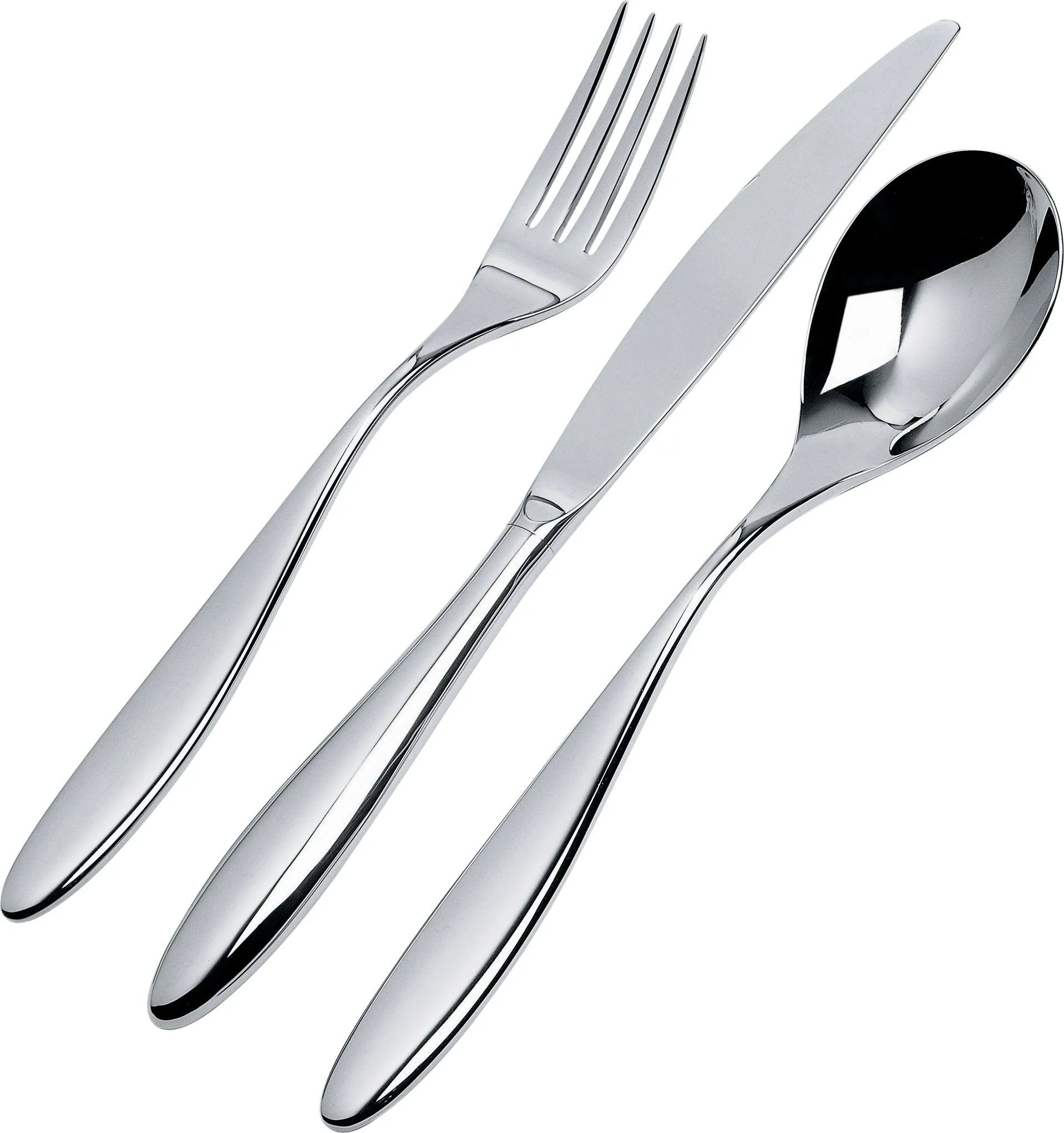 Alessi Mami Monobloc bestiksæt 24 dele Rustfrit stål