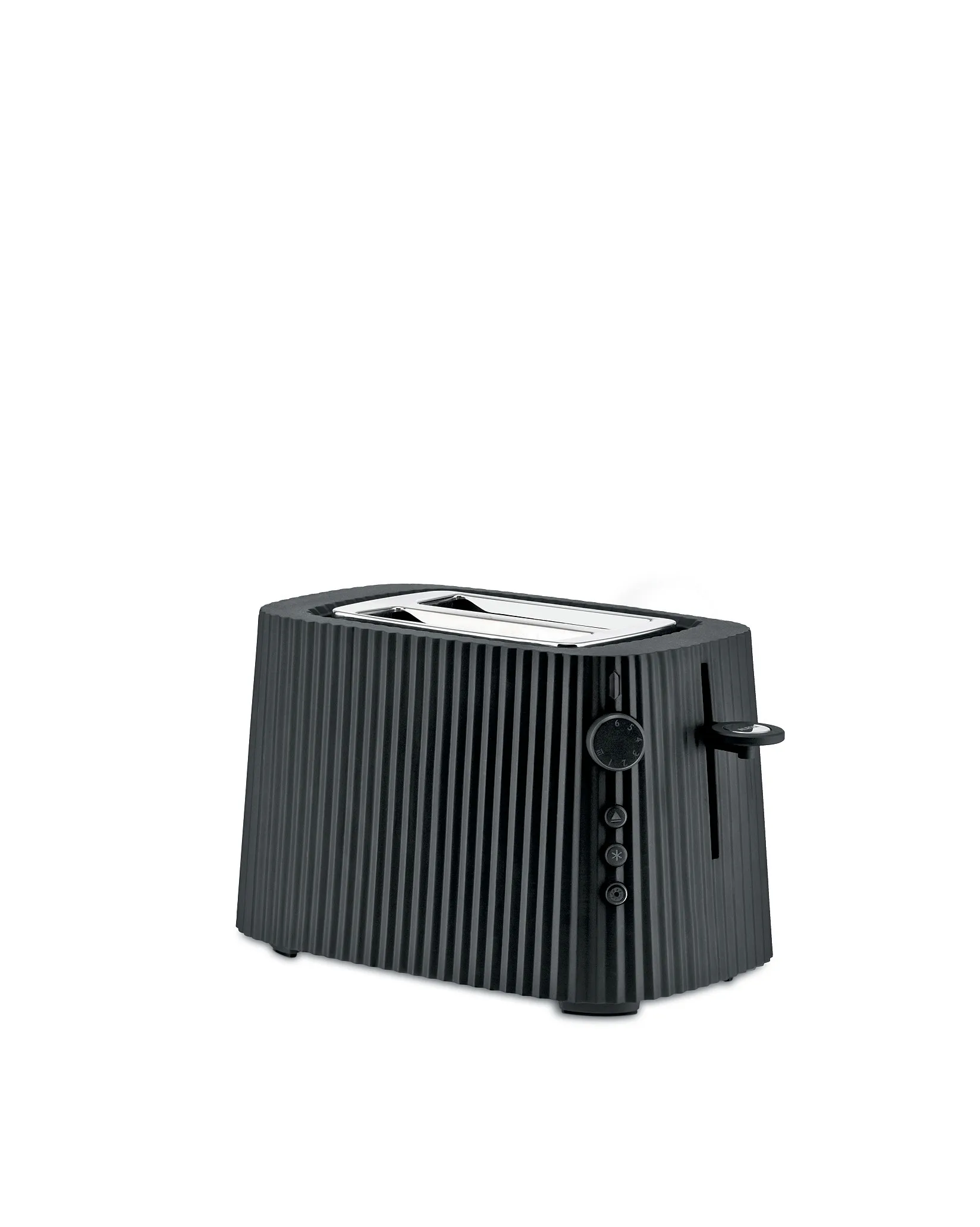 Alessi Plisse Brødrister 2 skiver (850W) Sort