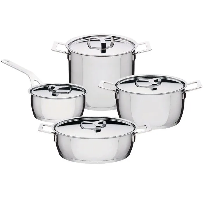 Alessi Pots&Pans grydesæt 4 dele