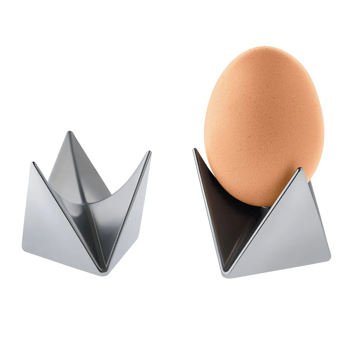 Alessi Roost &aelig;ggeb&aelig;ger 2-pak aluminium