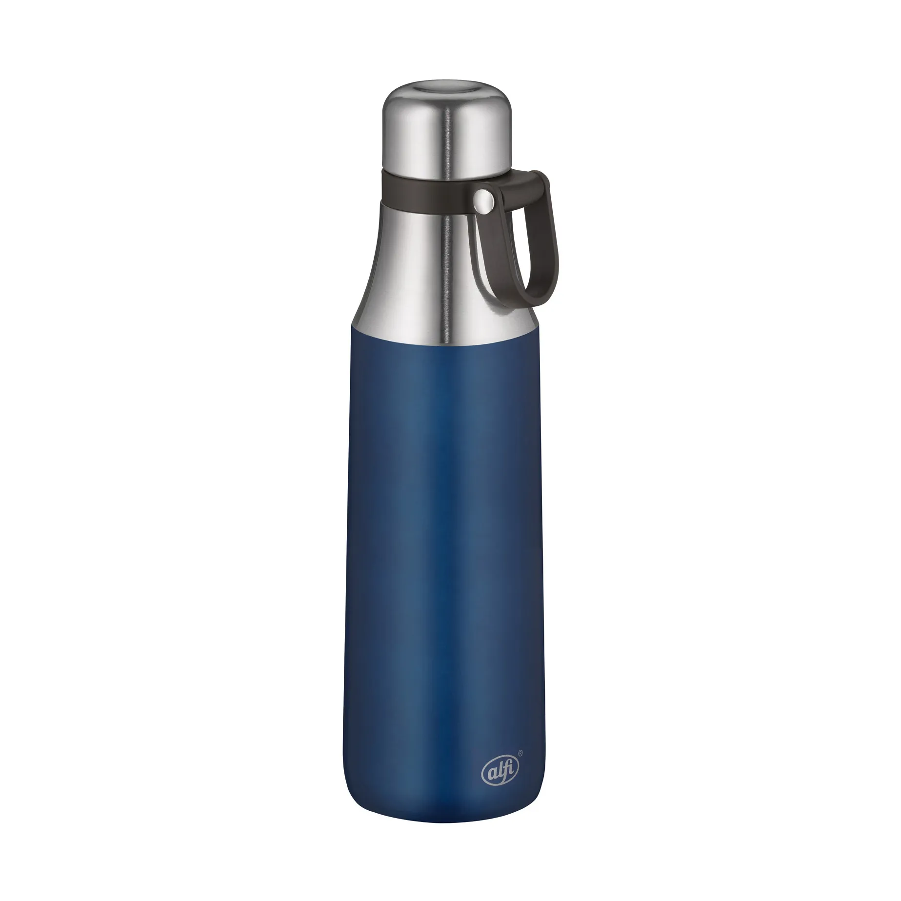 Alfi Bouteille d'eau à double paroi City 0,5 l Satin bleu