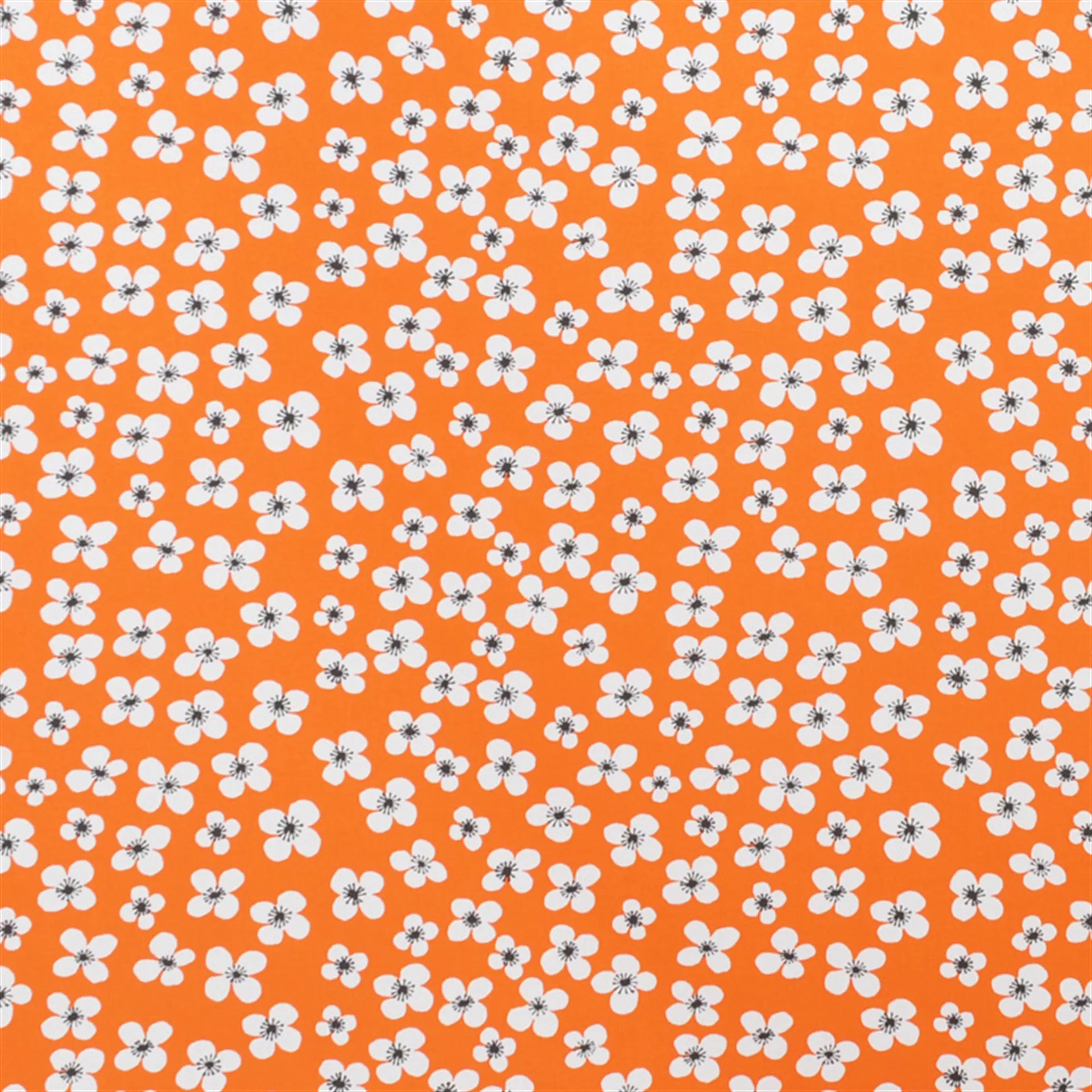 Almedahls Belle Amie tekstil orange orange-hvid