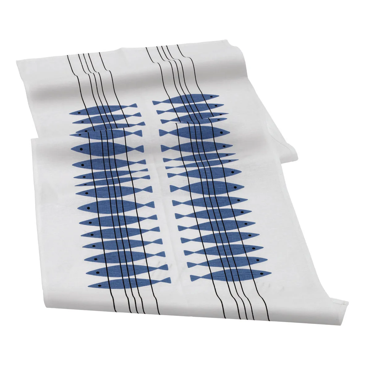 Almedahls Chemin de table Hareng bleu