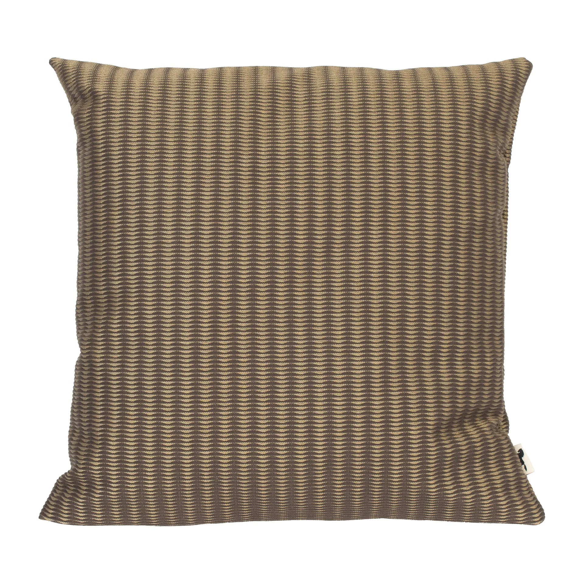 Almedahls Fasett pudebetræk 50x50 cm Brunbeige