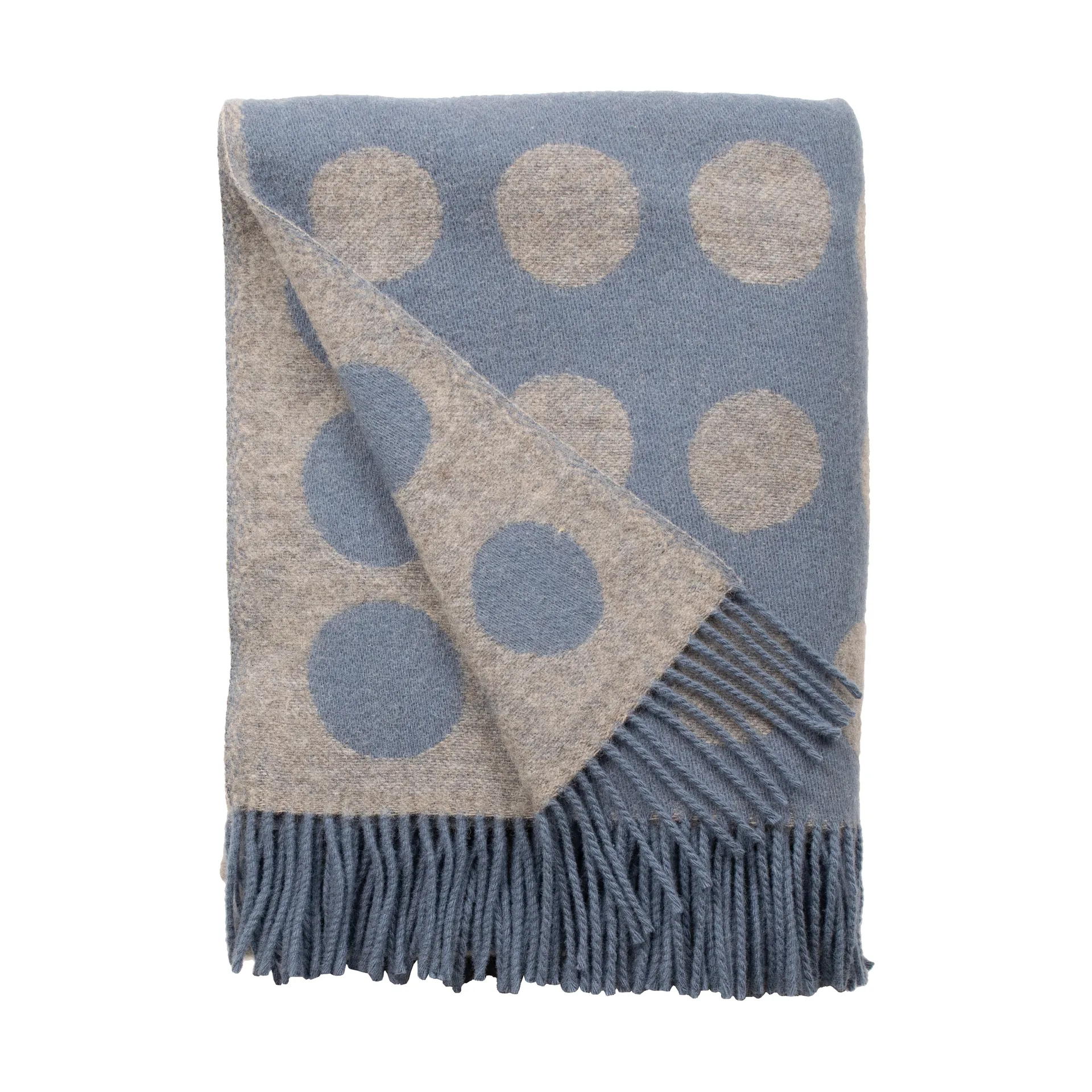 Almedahls Plaid Pricktyg cm Bleu-beige