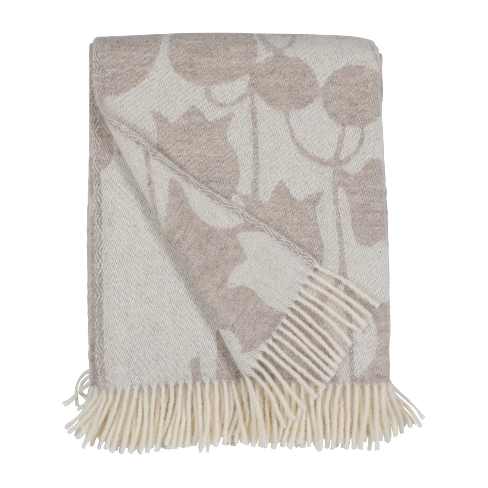 Almedahls Plaid Skogen cm Beige-blanc cassé