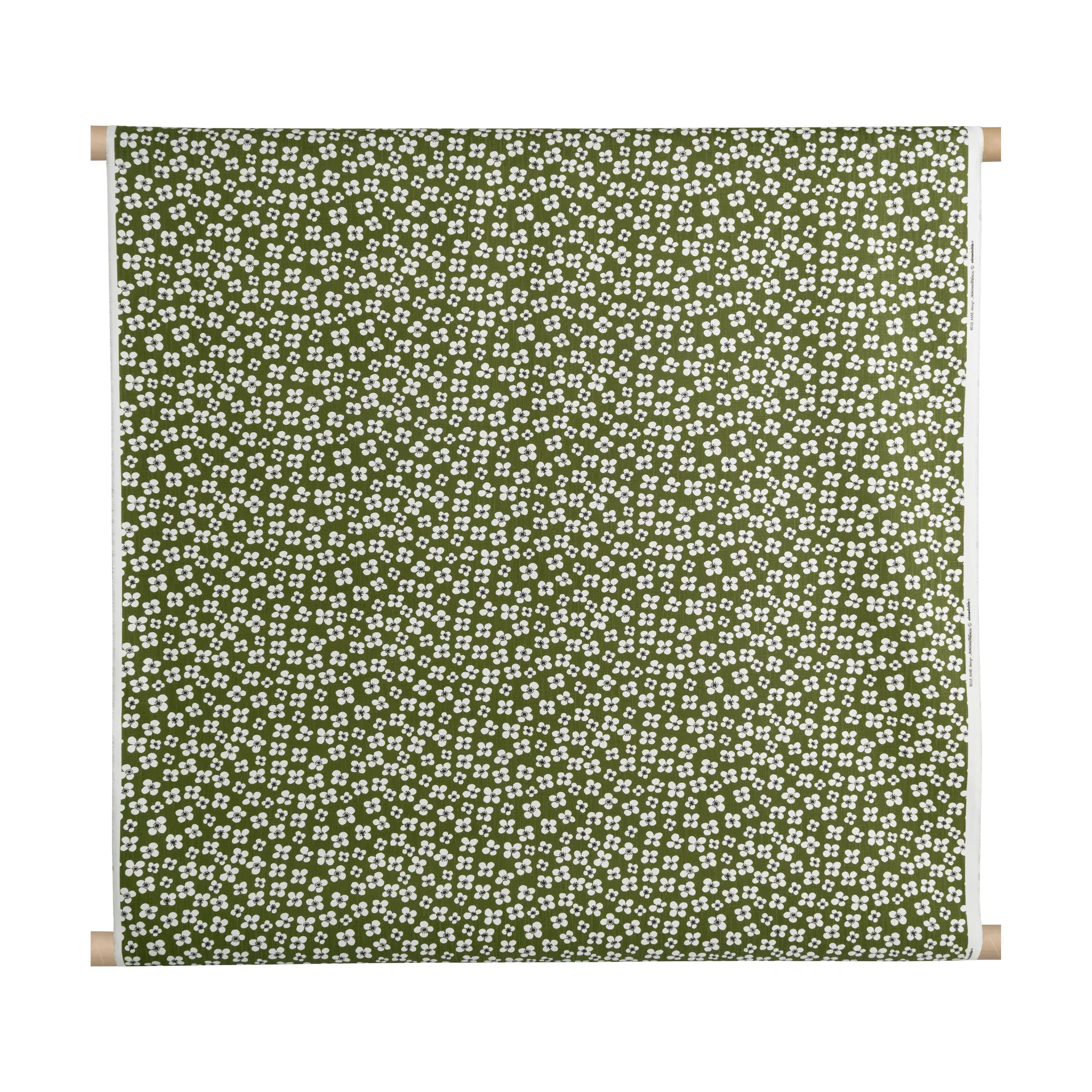 Almedahls Tissu coton Belle Amie Vert foncé