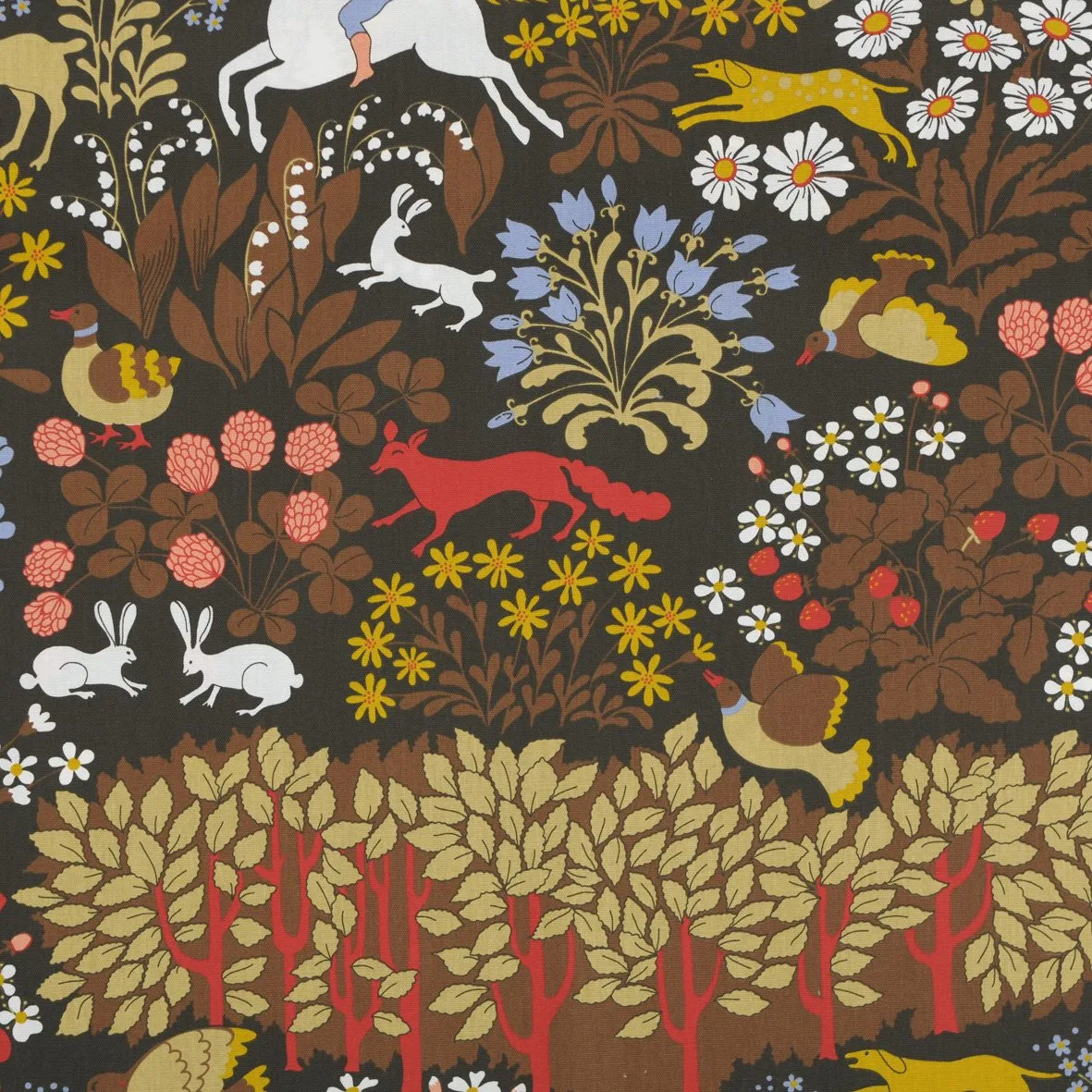 Almedahls Tissu Jakten marron