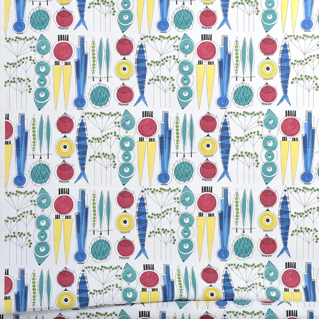 Almedahls Tissu Picknick multicolore