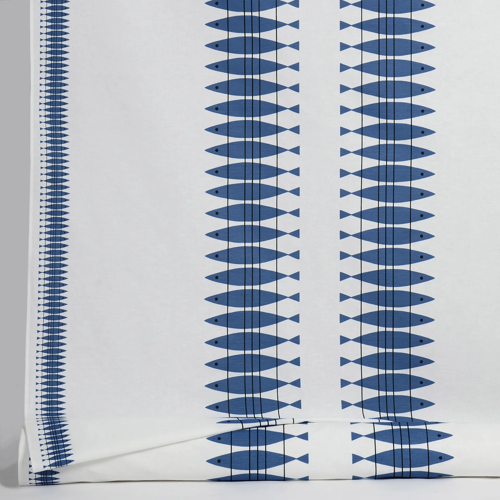 Almedahls Toile cirée Sill au mètre Bleu