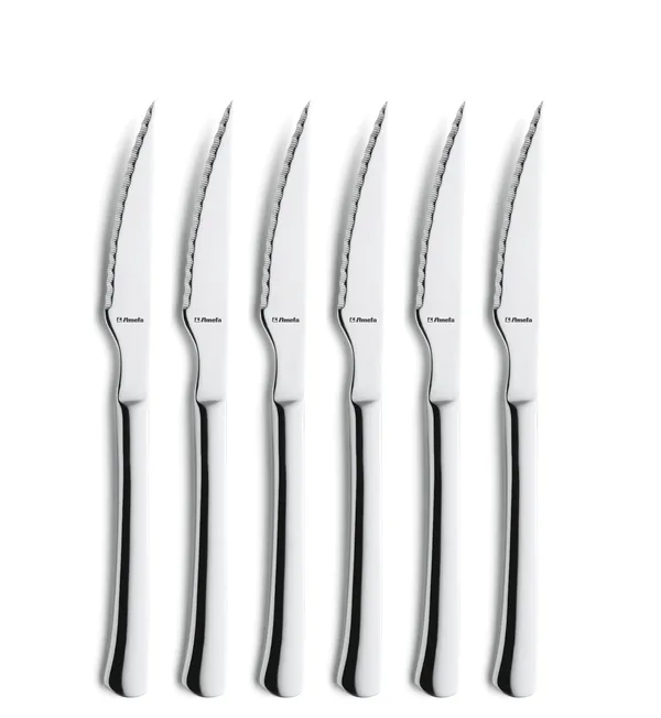 Chuletero grillkniv 6-pack, Rostfritt stål