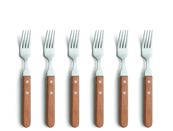 Pizza grillgaffel 6-pack, Ek