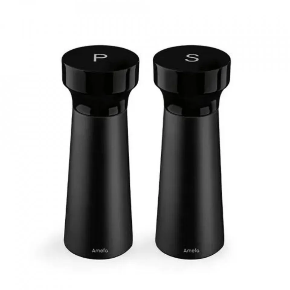 Amefa Salt- & peberkværn 15 cm 2-pak Sort