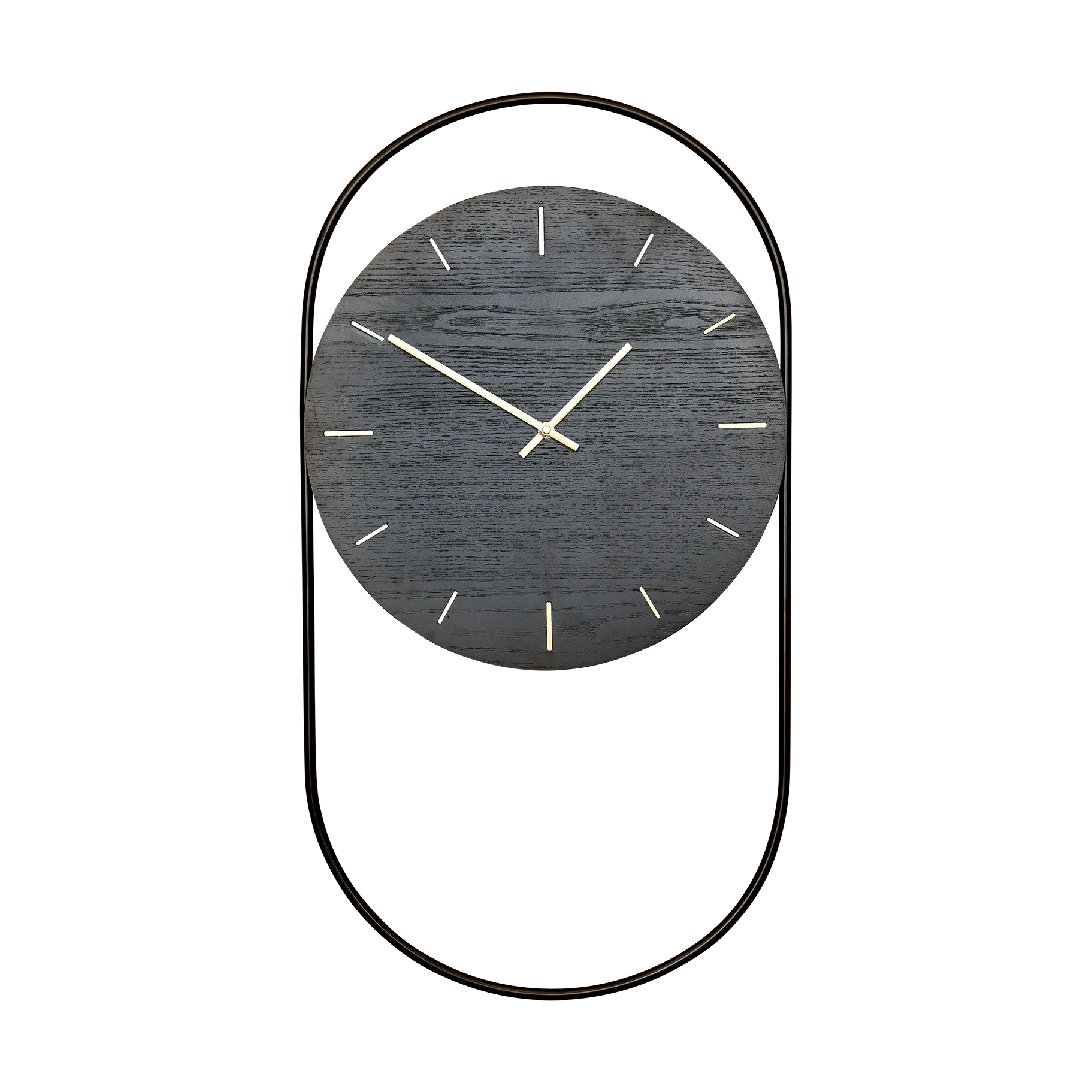 Andersen Furniture A-Wall vægur 41x76 cm Black-brass