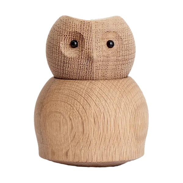 Andersen Owl träfigur Small, Oak