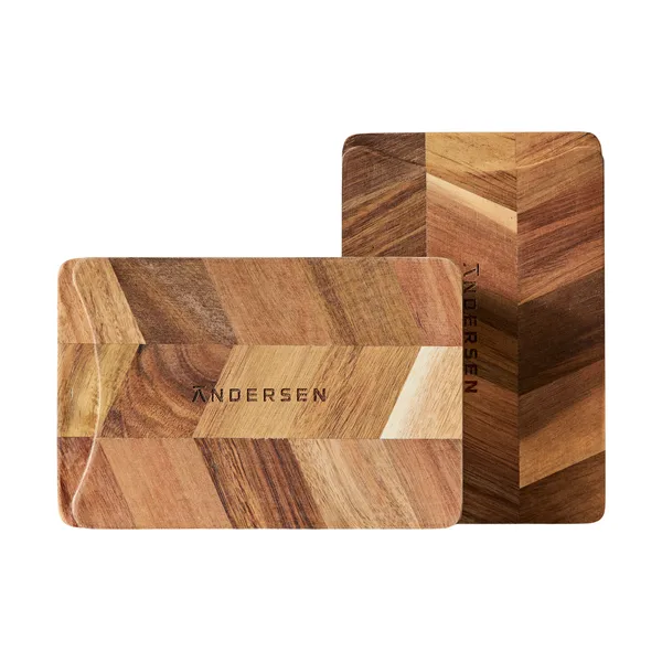 ARC skärbräda 12x18 cm 2-pack, Acacia