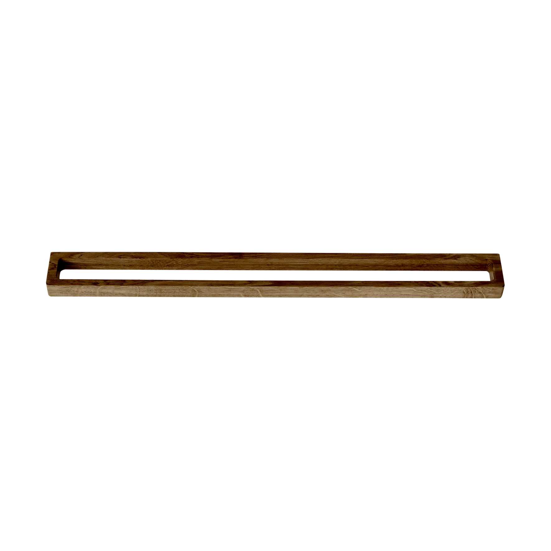 Andersen Furniture Barre à serviettes simple Andersen 73,5 cm Dark Stain Matt Lacquer Ash