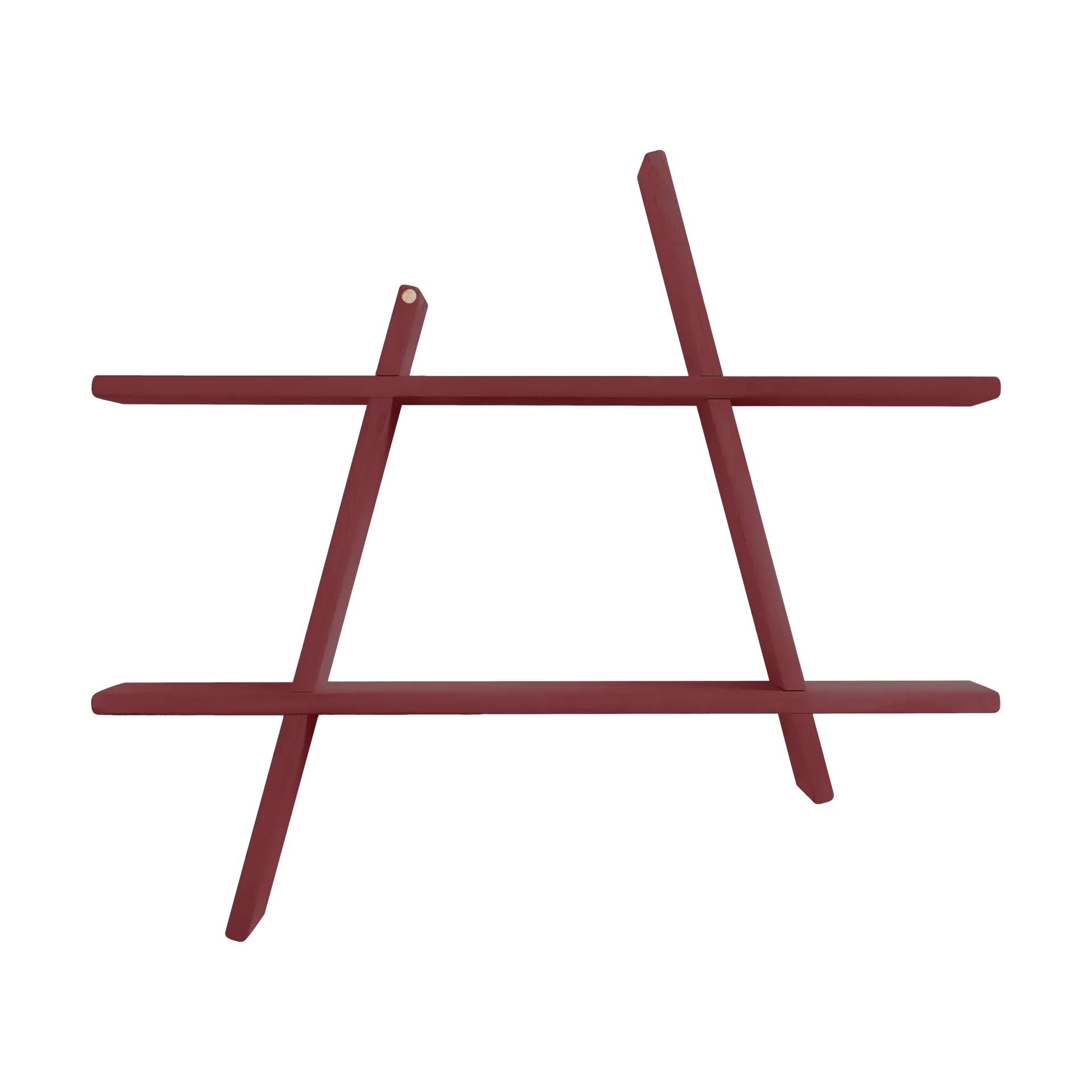Andersen Furniture Étagère murale A-Shelf Special Edition Wine red L cm